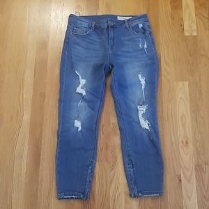 Pistola zipper ankle jeans